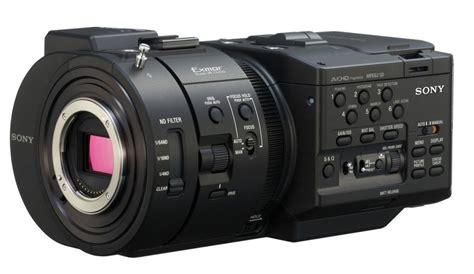 Sonys 4k Ready Nex Fs700 Video Camera Shoots 960fps Super Slow Motion Through E Mount Lenses