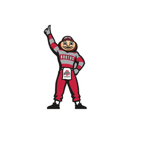 Drawing Brutus The Buckeye Clip Art Library