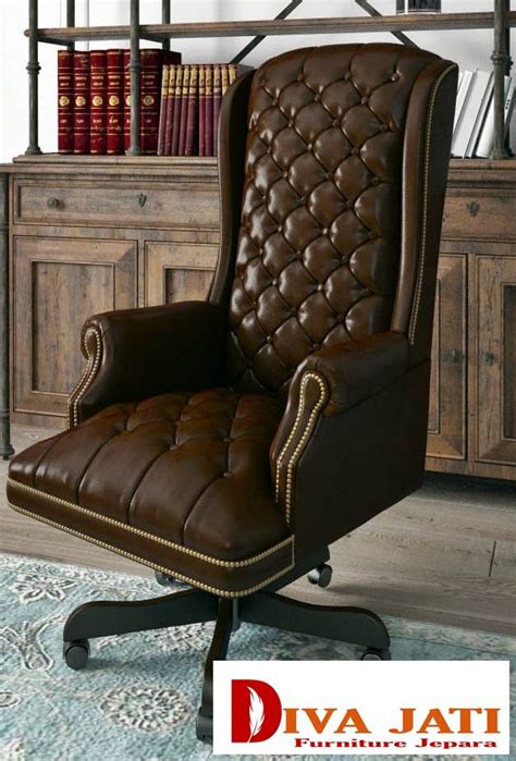 Kursi tamu kayu yang klasik ini bisa kamu miliki dengan harga rp. Kursi Direktur Sofa Kayu Jati Sandaran Tinggi - Jual Kursi ...