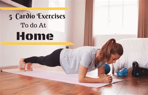 5 Easy Cardio Exercises To Do At Home Cardio Guys