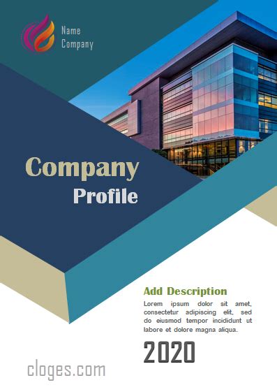 Editable Simple Company Profile Template Word Company