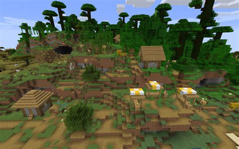 For technical reasons, you need to know the seed of your world to use seed map, unless, of course, you want to find a seed for a new world. Jungle Village, Plains, Flower Forest and a Pyramid [1.14 ...