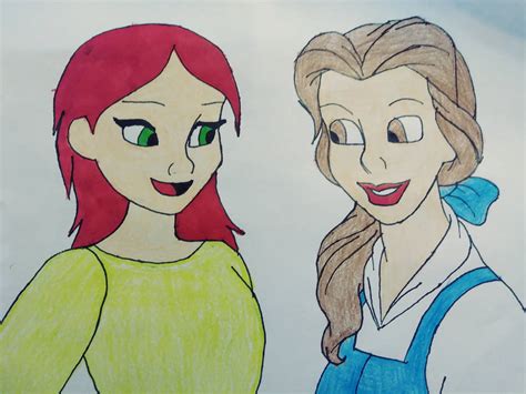 Two Lovely Ladies By Toonlover45 On Deviantart