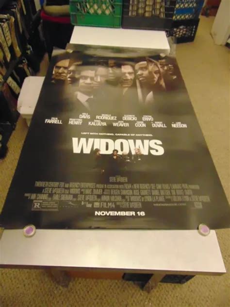 Widows Viola Davis Michelle Rodriguez Original 27x40 1 Sheet Movie