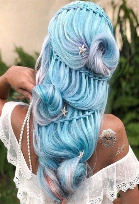 Peinados Mermaid Hair Color Curly Hair Styles Hair Styles