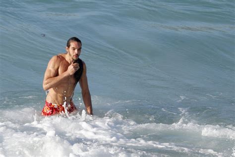 Joakim Noah Spends All Star Break On The Beach Zimbio