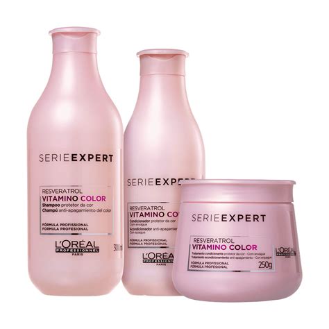 Kit L'Oréal Professionnel Serie Expert Vitamino Color Shampoo 300ml