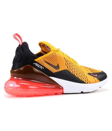 Buy Nike Air Max 270 Yellow Running Shoe Online ₹3999 From Shopclues