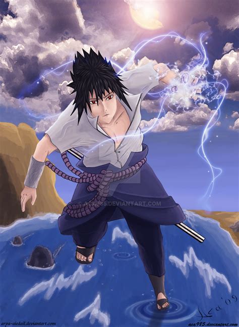 Chidori Sasuke By Aca985 On Deviantart