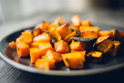 Butternut Squash With Brown Butter Sage Pixels Crumbs