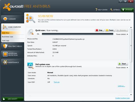 To learn how to run a virus scan using your particular antivirus software, search the software's help menu or look online for instructions. Avast! Antivirus 6 released - AfterDawn
