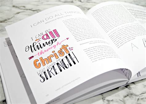 Hand Lettering For Faith A Bible Journaling Book Amy Latta Creations