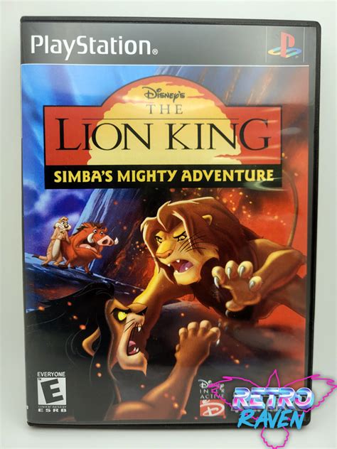 The Lion King Simbas Mighty Adventure Playstation 1 Retro Raven Games