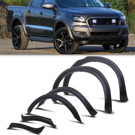 Jhchan Body Wheel Arch Front Rear Fender Flares Kits For Ford Ranger T7