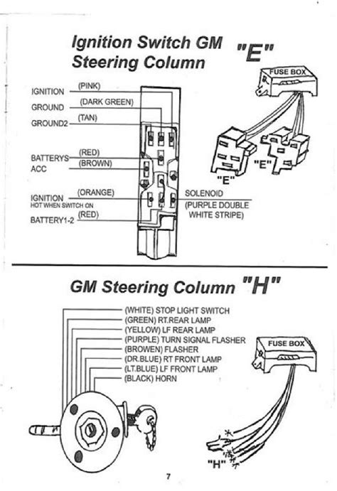 Wiring Diagram Gm Tilt Steering Column