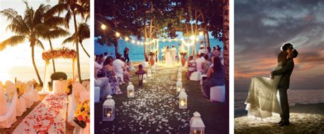 Organizzare le nozze in spiaggia, infatti, non è semplice, ci sono dettagli importanti a cui pensare: Beach wedding//Matrimonio al tramonto in spiaggia ...