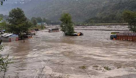 7 People Washed Away As Heavy Rain Triggers Flash Floods In Himachal The Tribune India