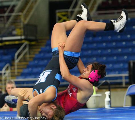 Action Photos From The USA Wrestling Womens Junior National Championships The Guillotine