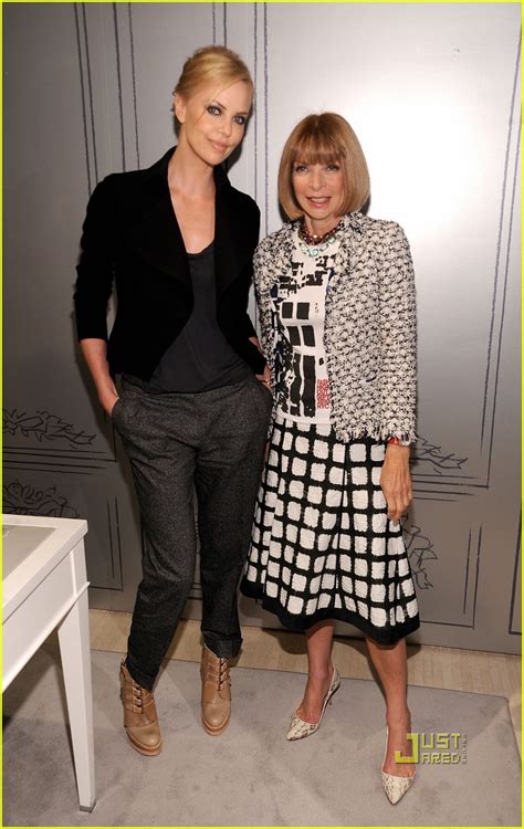 Charlize Theron Fashion S Night Out With Dior Photo