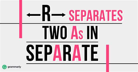 Separate vs. Seperate-Which Should I Use? | Grammarly