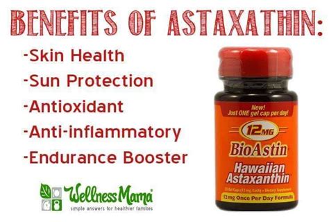 Health Benefits Of Astaxanthin With Images Astaxanthin Benefits