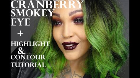 Cranberry Smokey Eye Highlight And Contour Full Face Fall 2014 Tutorial