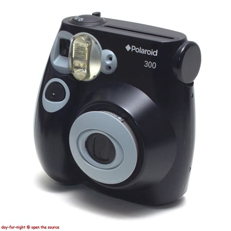 Polaroid Pic 300 Instant Film Print Camera Black Point And Shoot 300