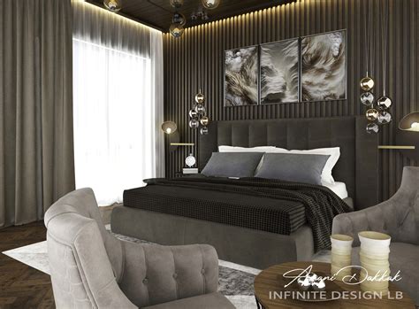 luxury hotel bedroom interior design  amani dakkak lebanon beirut