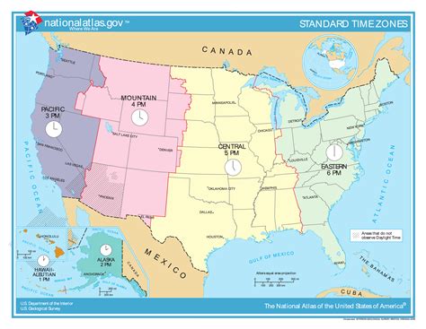 The United States Time Zone Map Large Printable Hd Image High Riset