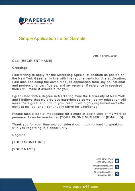 Want to save time and have your professional job application ready in minutes? 11 Best Application Letter Templates to Get Perfect Job