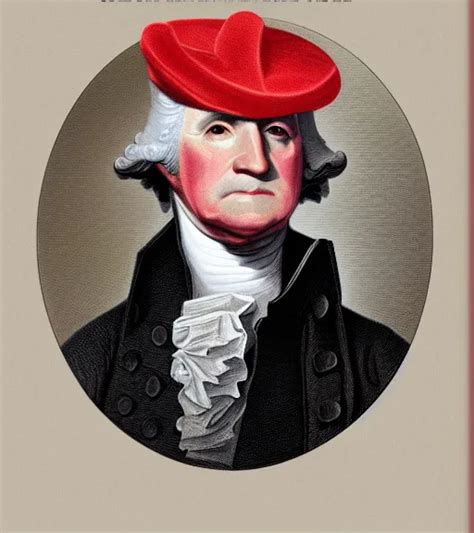 George Washington Wearing A Maga Hat Stable Diffusion