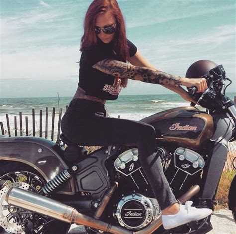 Pin On Girl Motorcycle