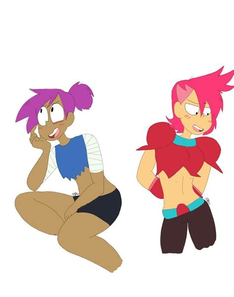 Ok K O Enid X Red Action Ok Ko Cartoon Network Anime Girlxgirl Cartoon