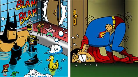 Funny Batman Vs Superman Comics To Make You Laugh Youtube