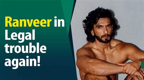 Ranveer Singh Nude Photoshoot Row Complaint Filed Against Actor Before
