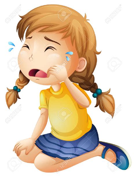 Sad Child Woman Tears Clipart Clipground