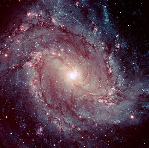 The Pinwheel Galaxy Also Called Messier 83 Spiral Galaxy Milky Way