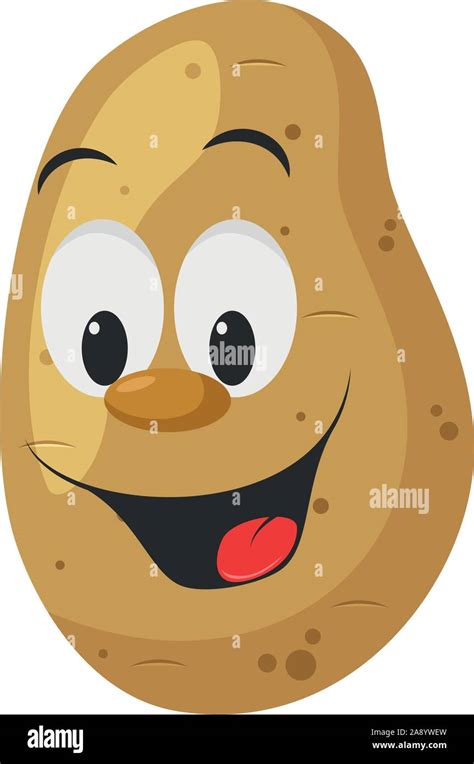 Potato Character Stock Vector Images Alamy