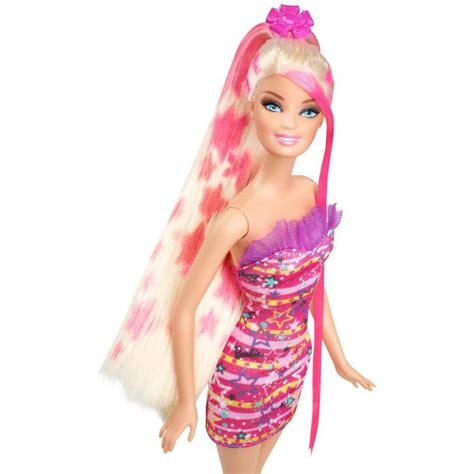 Muñeca Barbie Hairtastic Color And Design Salon X2345 Barbiepedia