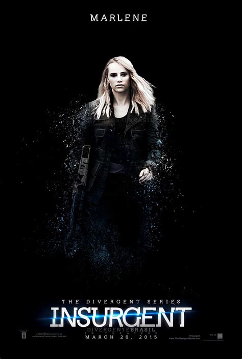 Marlene Insurgent Movie Poster Divergent Series Divergent Movie
