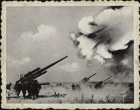 German 88mm Anti Aircraft Guns In Action 1940 Online Collection