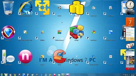 Windows 7 Tip How To Have Custom Sized Desktop Icons Youtube