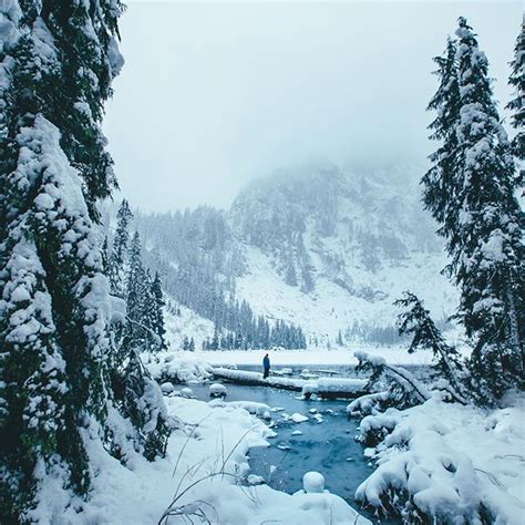 Snowy Hikes In The North Cascades Nature Outdoor Adventure