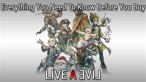 Everything You Need To Know Before You Buy - Live A Live - YouTube
