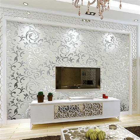 10m Luxury 3d Wallpaper Home Modern Wall Decoration Shopee Malaysia