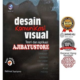 Jual Buku Desain Komunikasi Visual Teori Dan Aplikasi Rakhmat Supriyono Andi Shopee Indonesia