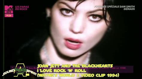 Joan Jett And The Blackhearts I Love Rock N Roll Waynes World 2 Video Clip 1994 Youtube