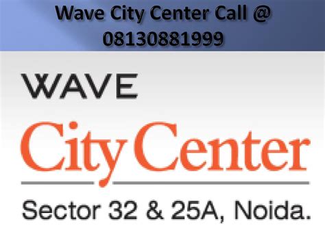 Wave City Center Noida Book Apartment Call 8130881999 By