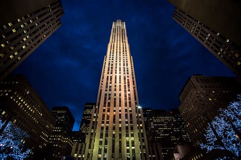 Rockefeller Center At Night Flickr Photo Sharing