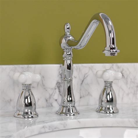 Kingston brass kb340 pl victorian bathroom faucets kingston. Victorian Gooseneck Bathroom Faucet with Small Porcelain ...